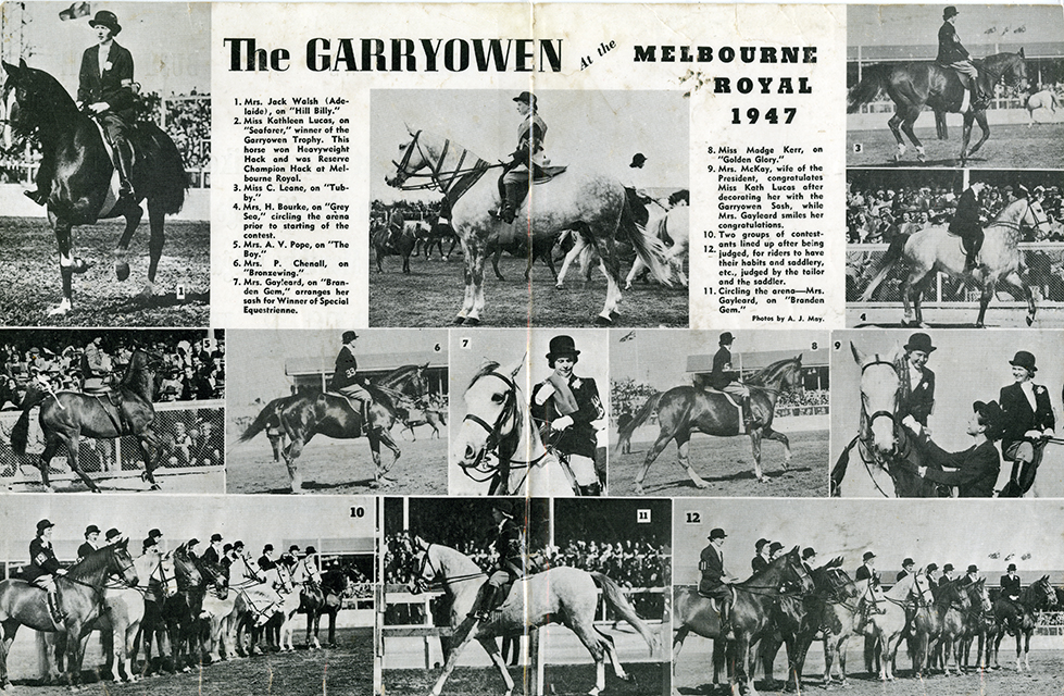 Images from the 1947 Garryowen competition.