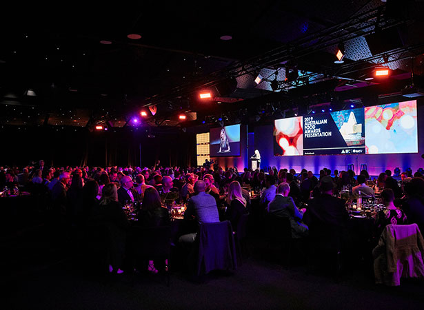 2019 Australian Food Awards Presentation Dinner