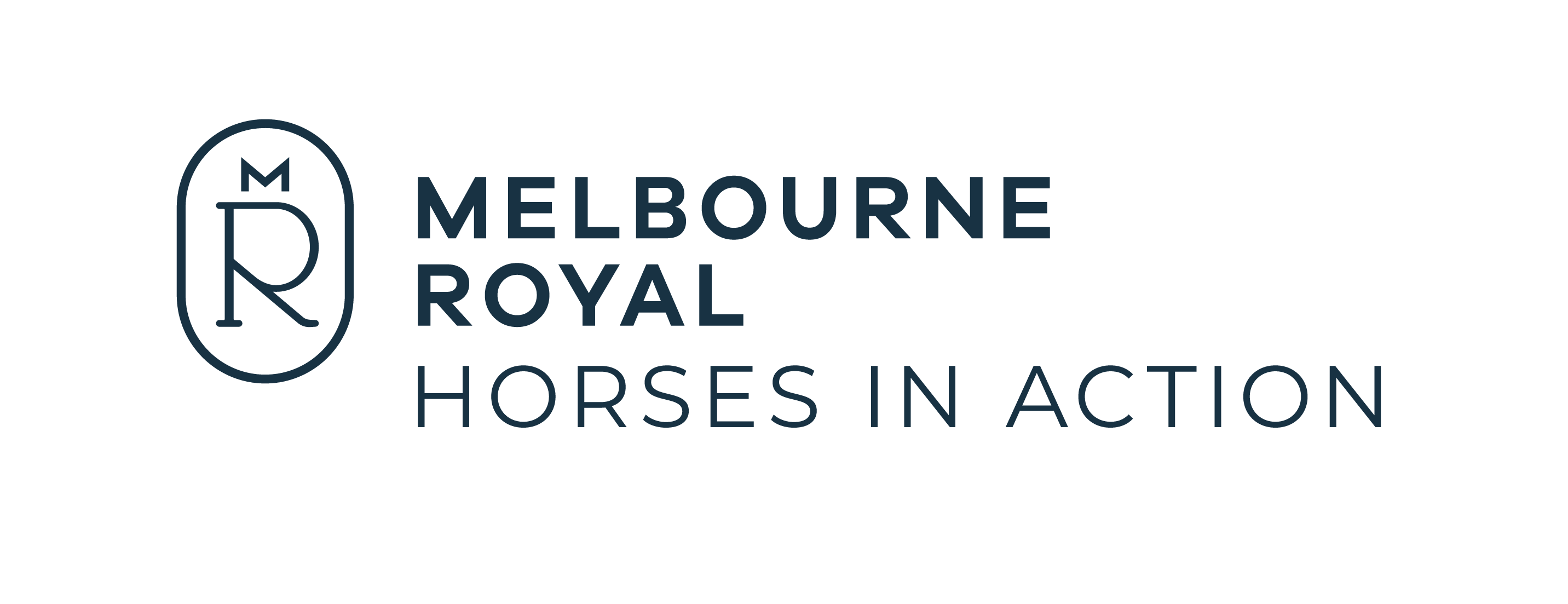 Melbourne Royal Horses in Action Competition