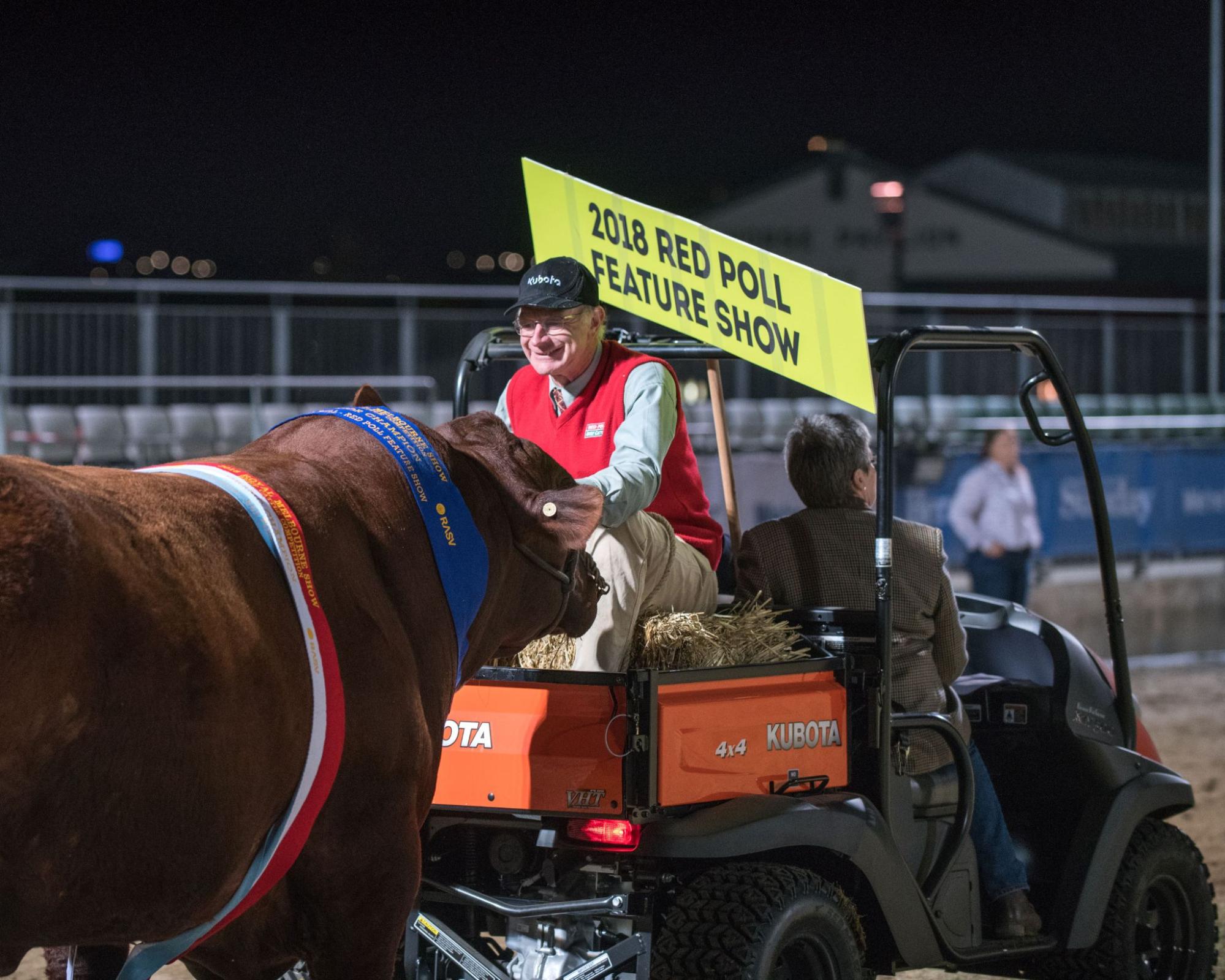 A triumphant grand parade for Ross Draper.